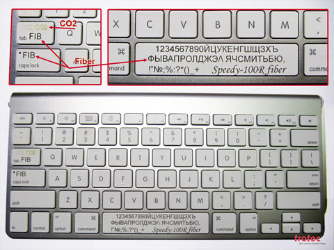 ���������� ���������� �������� Apple Wireless Keyboard